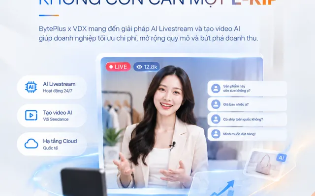 Khi livestream 24/7 không còn cần một ê-kíp