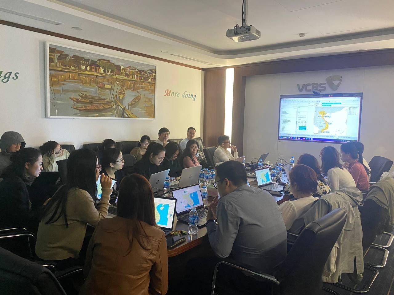 Lớp đào tạo dữ liệu cho doanh nghiệp tài chính